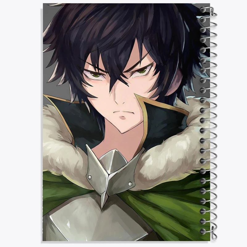 دفتر شطرنجی 50 برگ خندالو طرح نائوفومی انیمه ظهور قهرمان سپر کد 15976