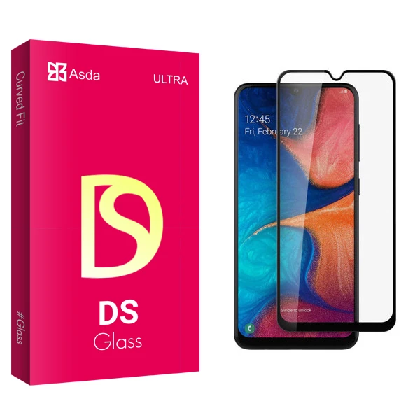 محافظ صفحه نمایش آسدا مدل DS glass مناسب برای گوشی موبایل سامسونگ Galaxy A20