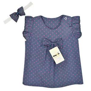 ست پیراهن و هدبند نوزادی بی بی وان مدل 201 -1 