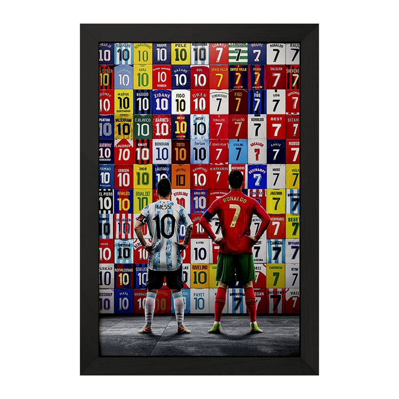 تابلو خندالو مدل مسی و رونالدو کد F1610