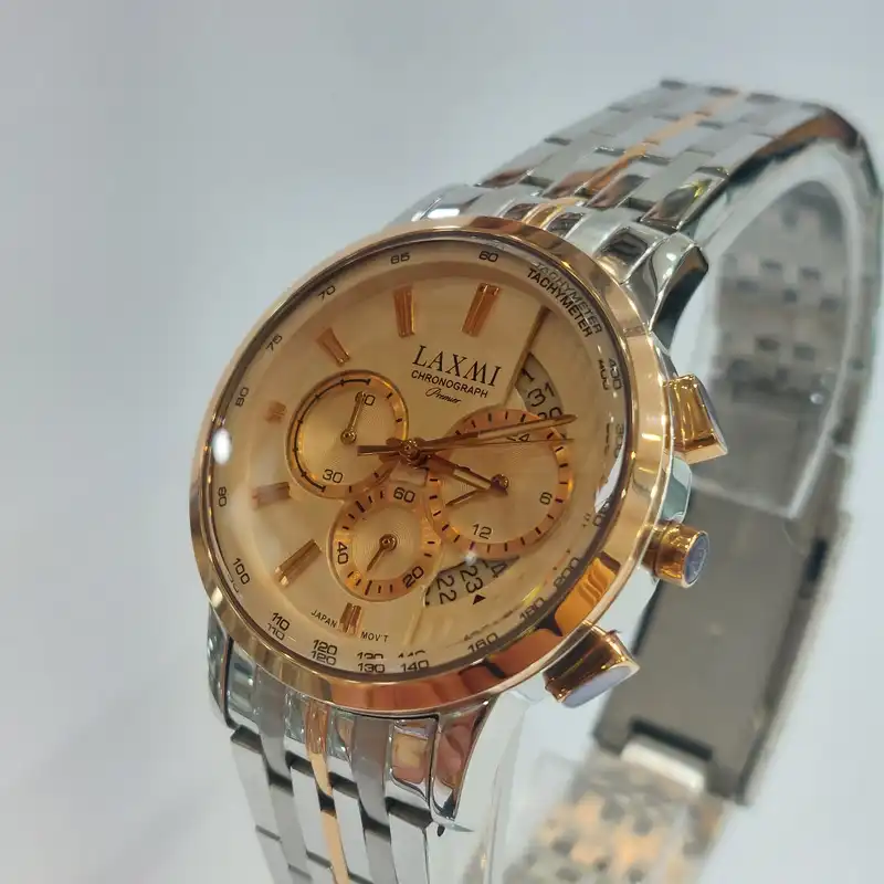 ست ساعت مچی عقربه ای  زنانه و مردانه لاکسمی مدل 8540g.9-  8540l.9