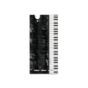 MAHOOT Piano-Instrument Cover Sticker for Sony Xperia T2 Ultra