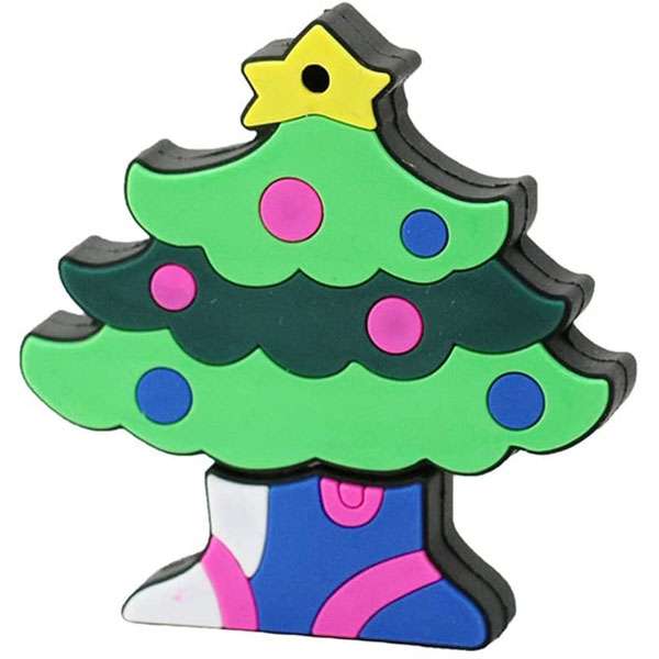 فلش مموری کینگ فست مدل Christmas Tree CR-12 ظرفیت 32 گیگابایت