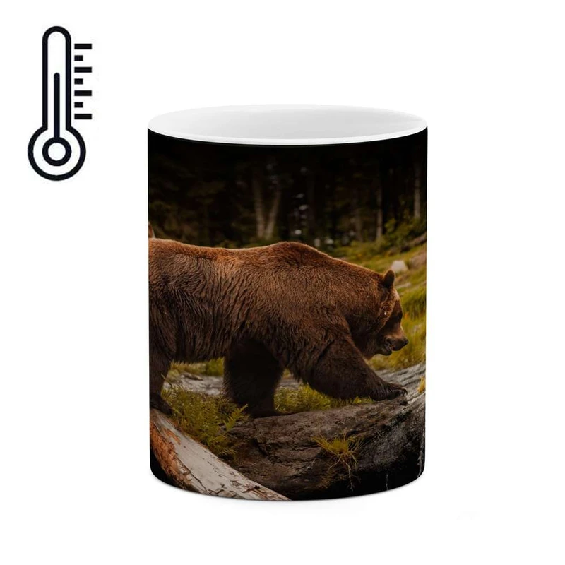 ماگ حرارتی کاکتی مدل خرس کد mgh14753