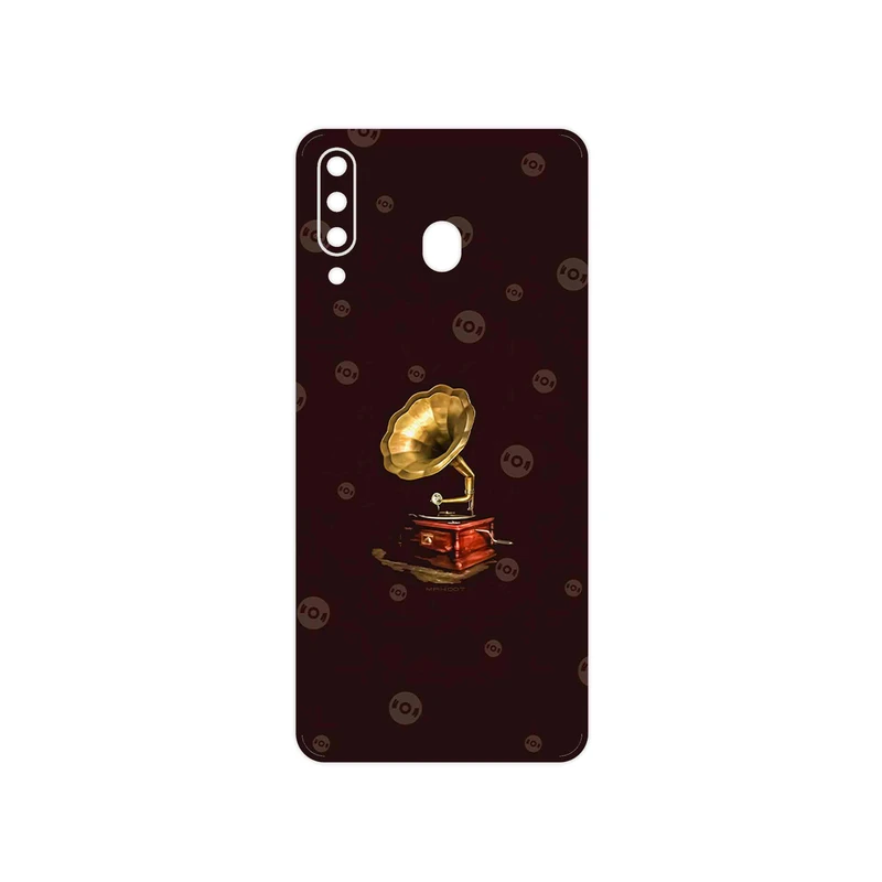 برچسب پوششی ماهوت مدل Gramophone Nostalgia مناسب برای گوشی موبایل سامسونگ Galaxy M30