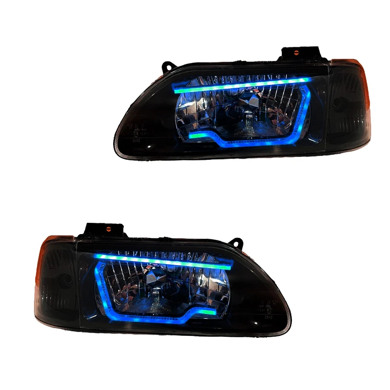 چراغ جلو خودرو گروه پژوهش صنعت مدرن مدل 3D-HG-Ice-B مناسب برای پراید بسته دو عددی