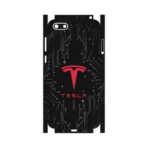MAHOOT TESLA-Motors-FullSkin Cover Sticker for Huawei Y5 Prime 2018