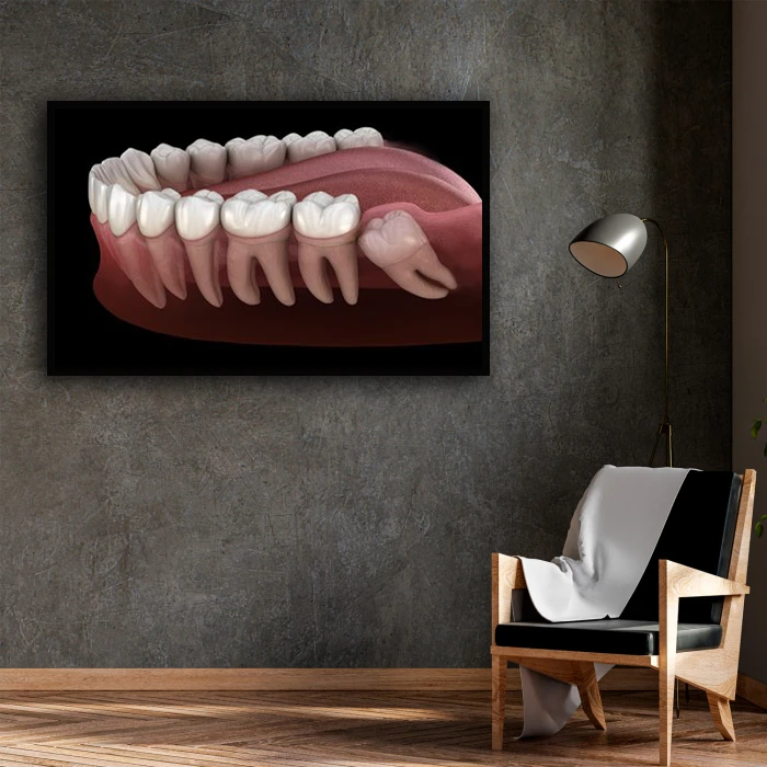 تابلو بکلیت طرح دندانپزشکی مدل B-D1589