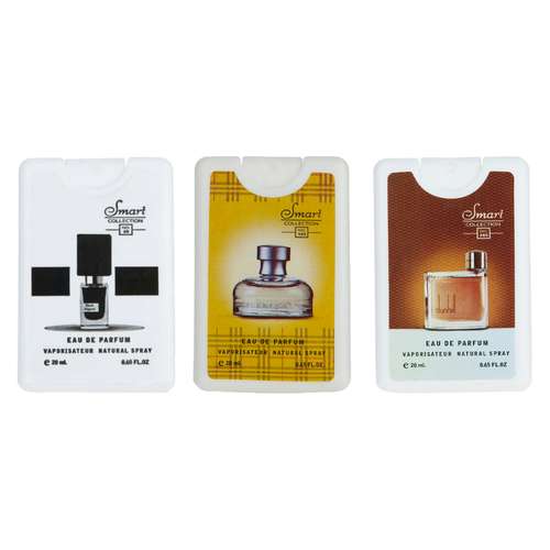 عطر جیبی مردانه اسمارت کالکشن مدل بلک افغان ویکند دانهیل حجم 20 میلی لیتر بسته 3 عددی