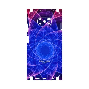 MAHOOT Mathematical Geometric Shape 9-FullSkin Cover Sticker for Xiaomi Poco X3 NFC