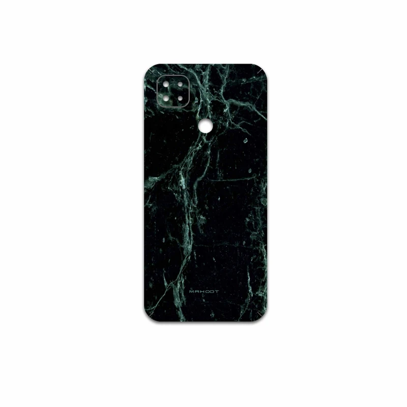 برچسب پوششی ماهوت مدل Graphite-Green-Marble مناسب برای گوشی موبایل شیائومی Poco C3