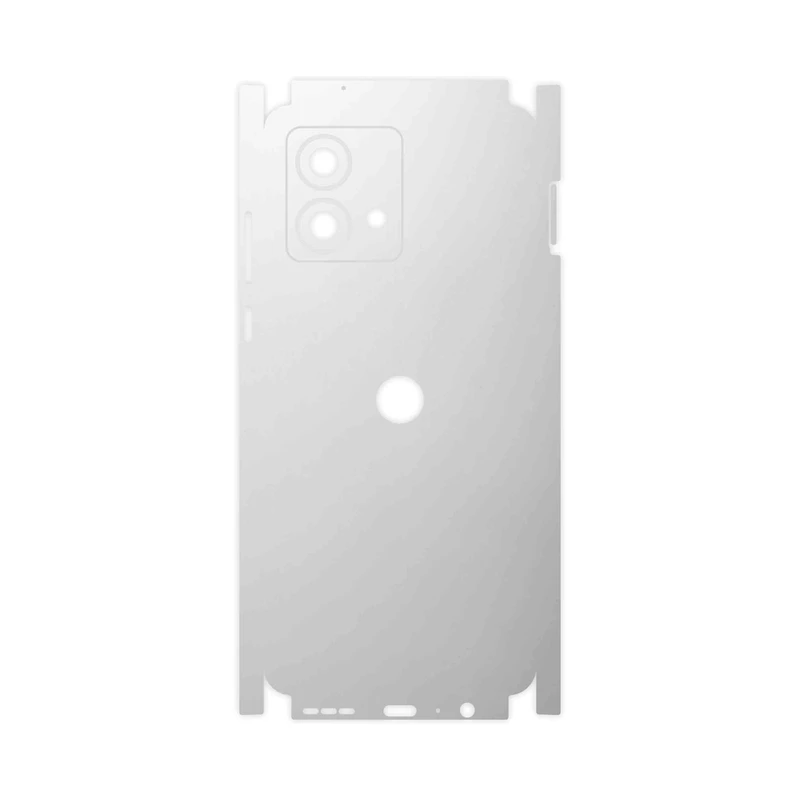 برچسب پوششی ماهوت مدل Matte-White-FullSkin مناسب برای گوشی موبایل موتورولا Moto G84