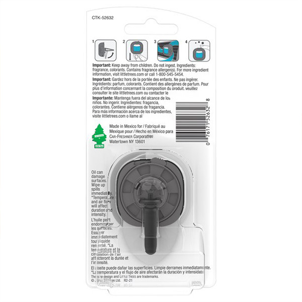 خوشبوکننده خودرو لیتل تریس مدل VENTLIQUID کد Golden Vanilla