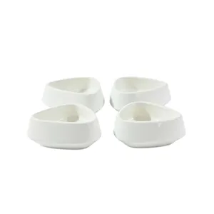 پیاله مدل سرامیکی طرح مثلثی مجموعه ۴ عددی