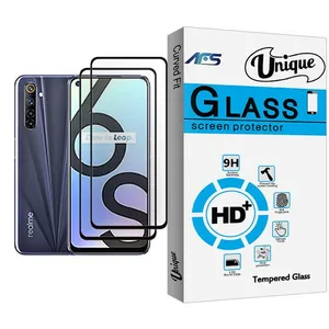 AFS Unique Glass MIX002 Screen Protector For Realme 6S Pack Of 2