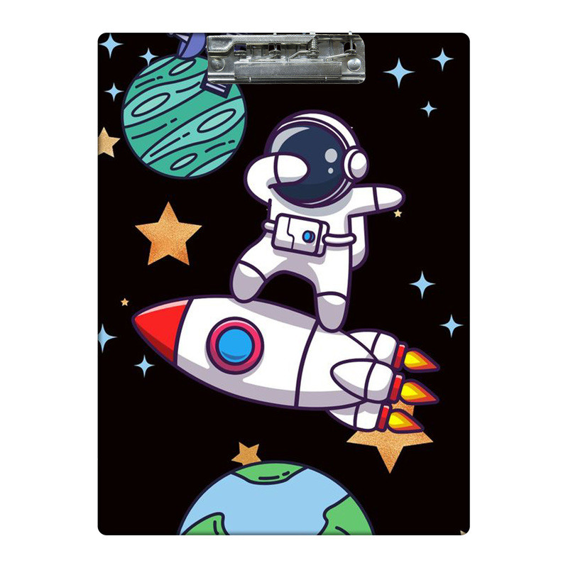 تخته شاسی طرح قضانورد و کره زمین کد 1231982 سایز A4