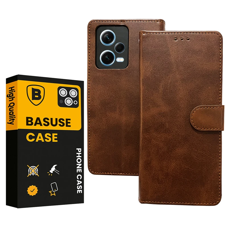 کیف کلاسوری باسئوس طرح Magneti کد M004 مناسب برای گوشی موبایل شیائومی Redmi Note 12 Pro Plus