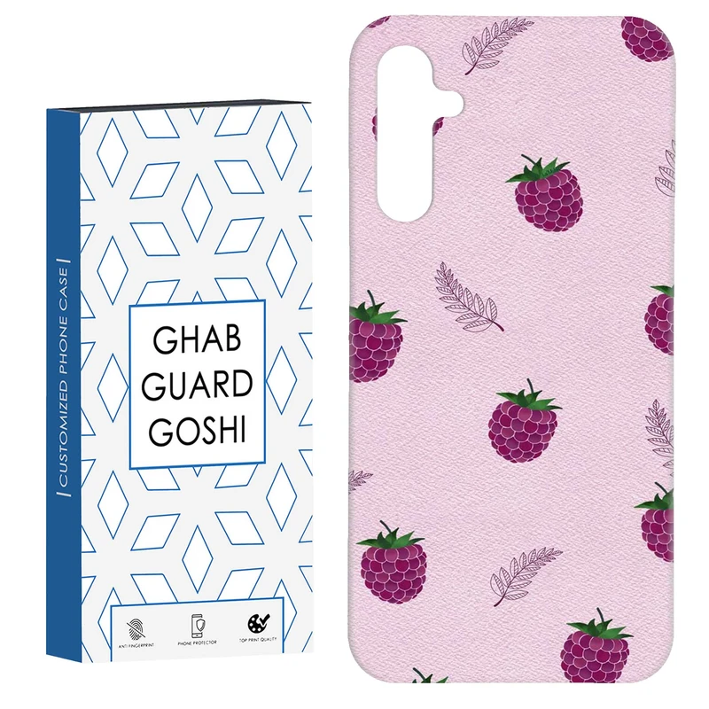 کاور قاب گارد گوشی طرح توت فرنگی کد Dimo-813 مناسب برای گوشی موبایل سامسونگ Galaxy A14