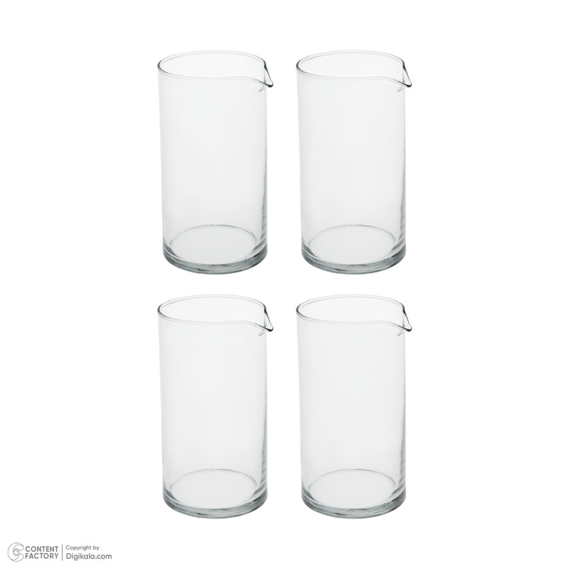 شیشه یدک فرنچ پرس مدل 350 بسته 4 عددی