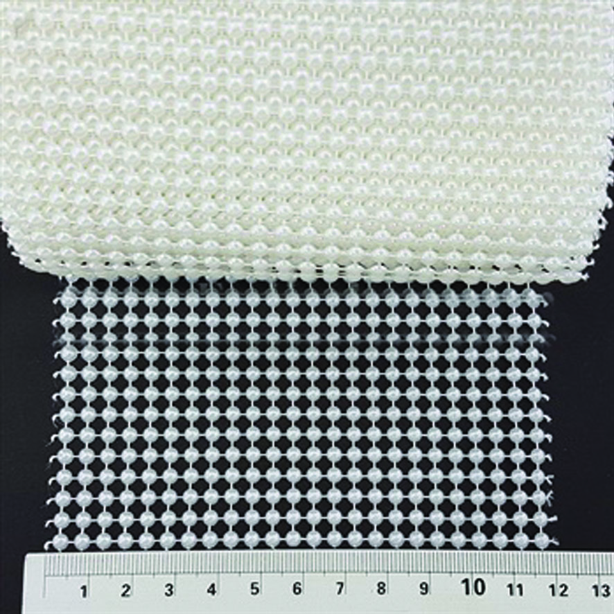 مروارید آلمامد طرح نواری  لپه ای 24 کد L24R طول 90 سانتی متر