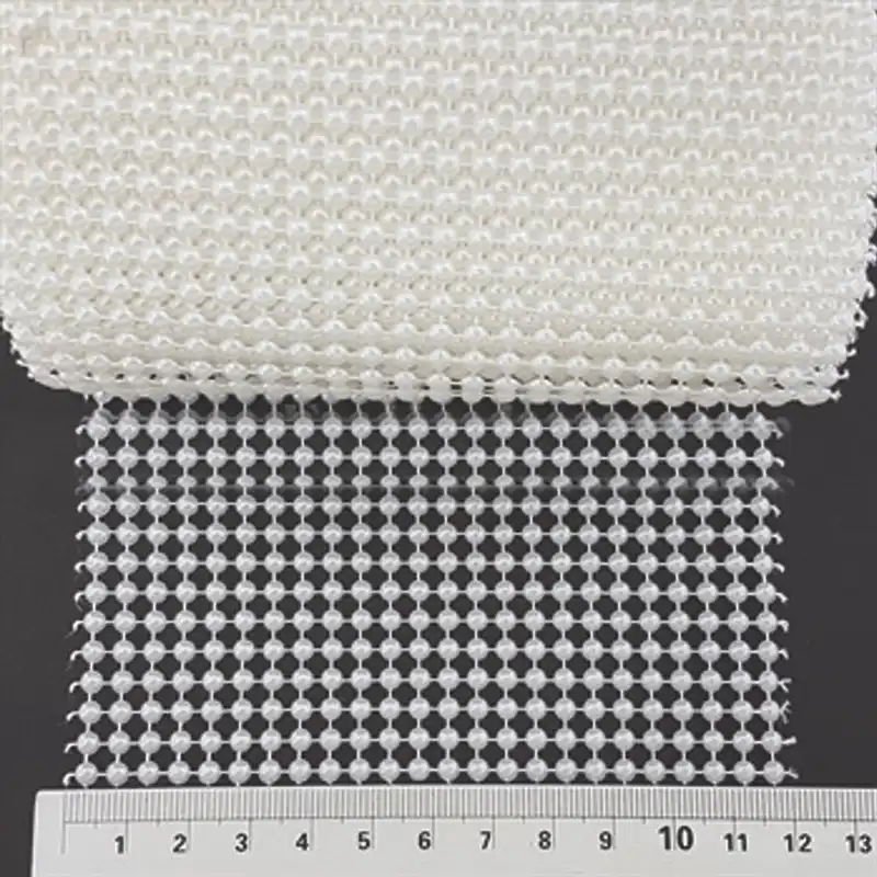 مروارید آلمامد طرح نواری  لپه ای 24 کد L24R طول 90 سانتی متر