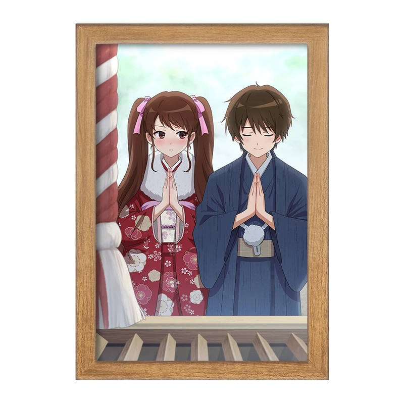 تابلو خندالو مدل ایزومی و کوئیچی انیمه دیگری کد 32032