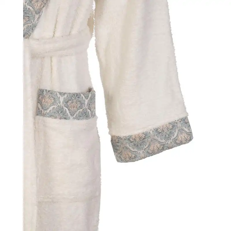 حوله پالتویی لنزو مدل کلار لوزی درشت سایز 120