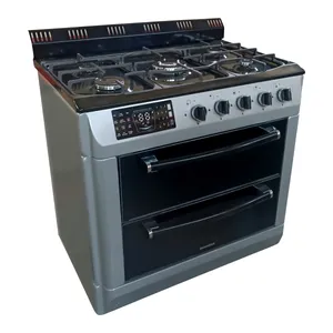 اجاق گاز کابینتی پنج شعله جنرال پارس مدل MX5S-GP-T صفحه لعاب