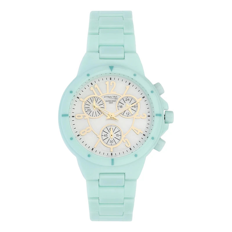 ساعت مچی عقربه‌ای کوارتز زنانه کیو اند کیو مدل DA89J004Y