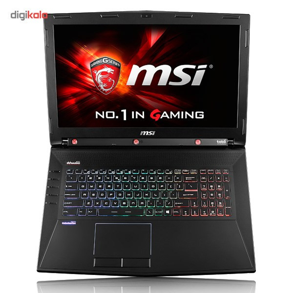 لپ تاپ 17 اینچی ام اس آی مدل GT72S 6QE Dominator Pro G Tobii - A