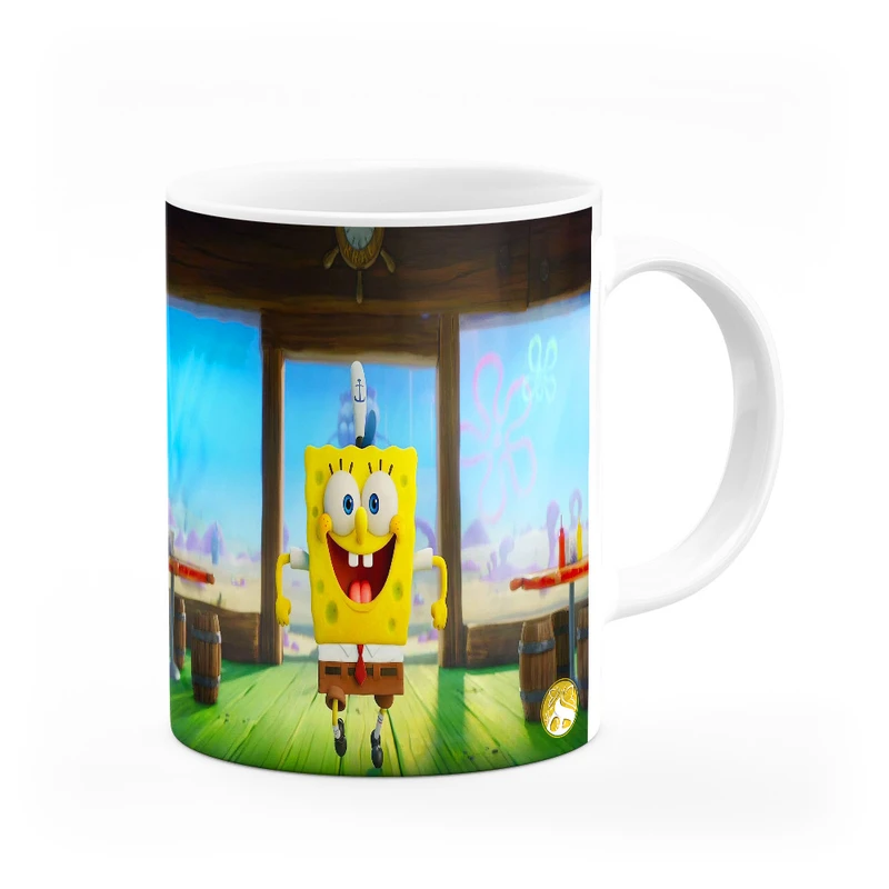 ماگ هومرو طرح انیمیشن باب اسفنجی مدل MG4523