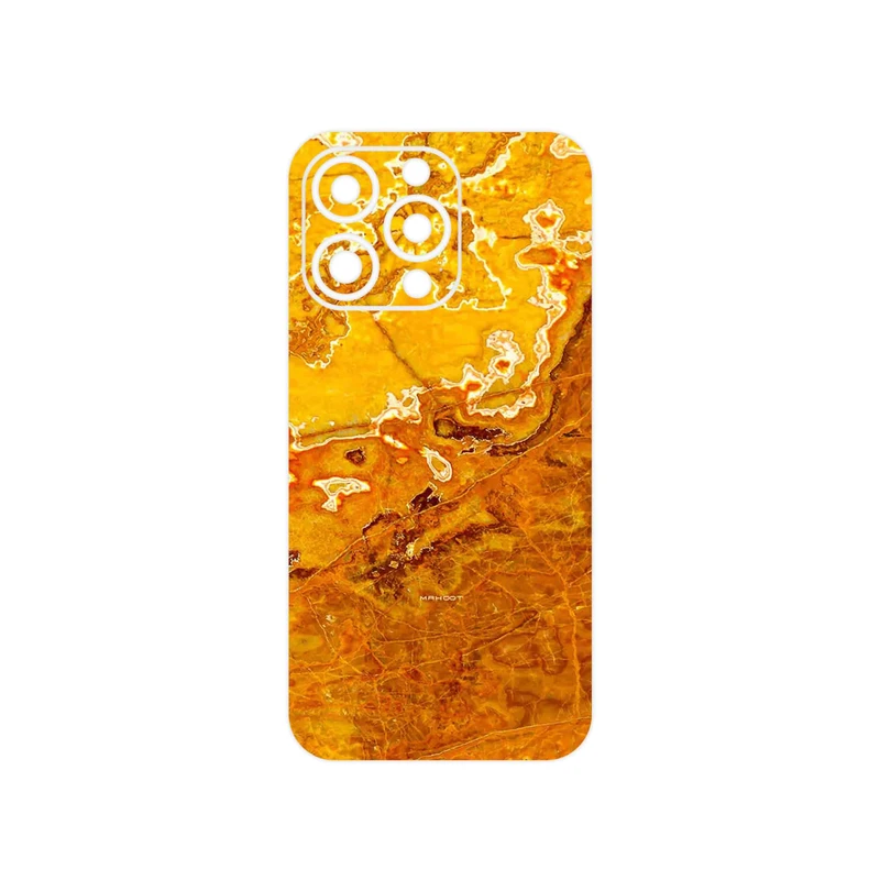 برچسب پوششی ماهوت مدل Gold Marble مناسب برای گوشی موبایل اپل iphone 13 Pro