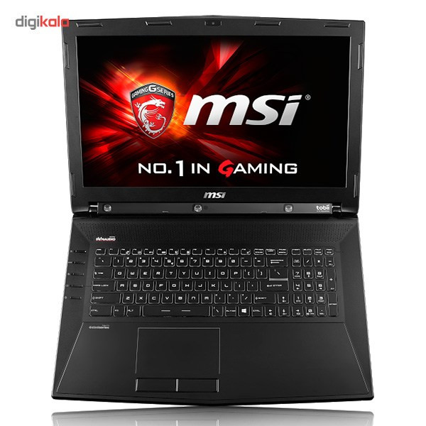 لپ تاپ 17 اینچی ام اس آی مدل GT72S 6QE Dominator Pro G Tobii - A