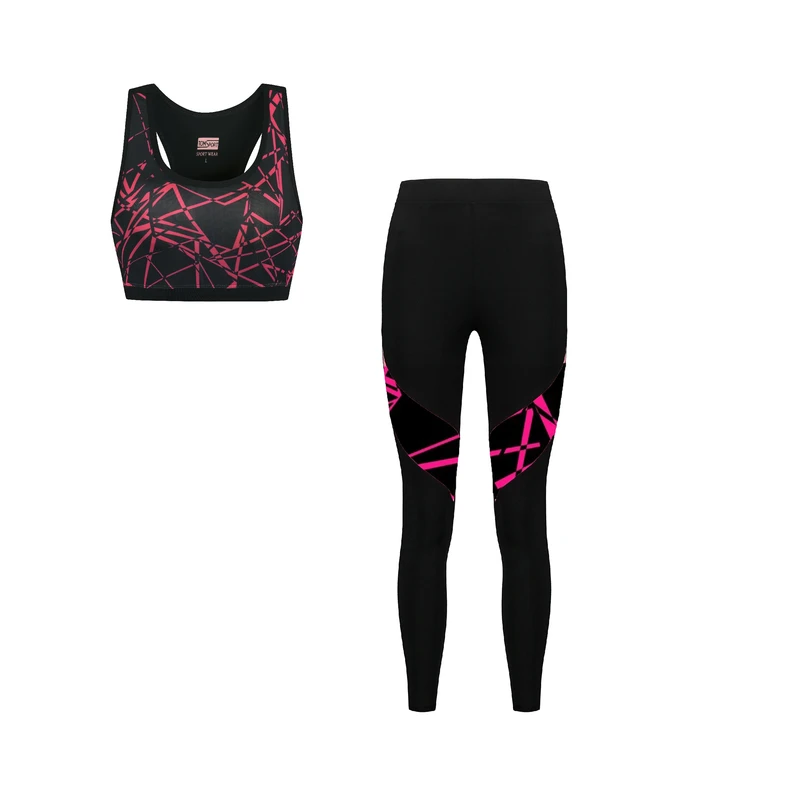 سنت نیم تنه و لگ ورزشی زنانه مدل 1902-1401