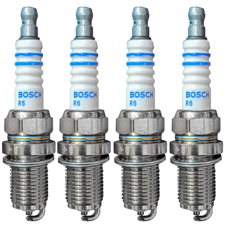 شمع خودرو بوش مدل تک پلاتین - پایه کوتاه مناسب برای وانت نیسان بسته 4 عددی