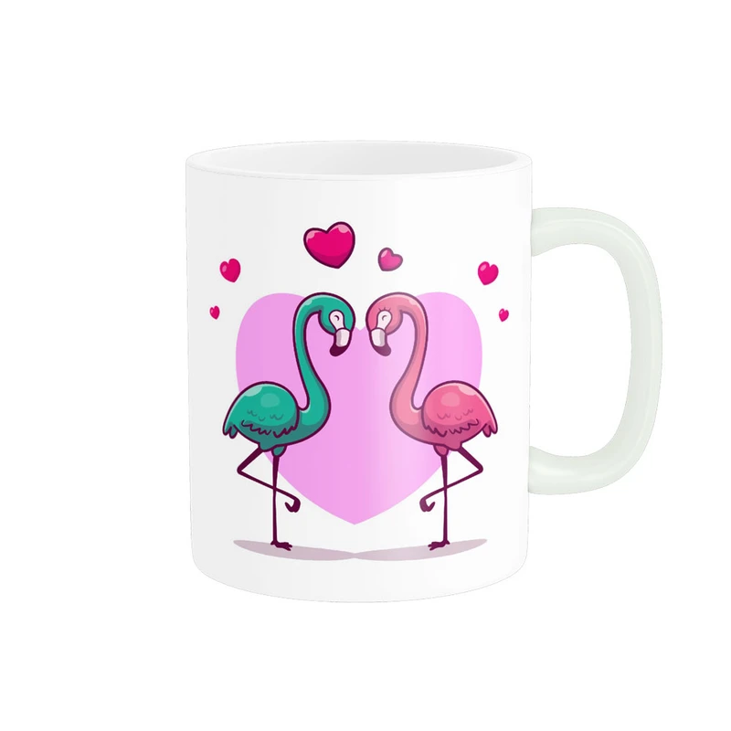 ماگ پادآفرین مدل عشق طرح قلب LOVE کد p6345