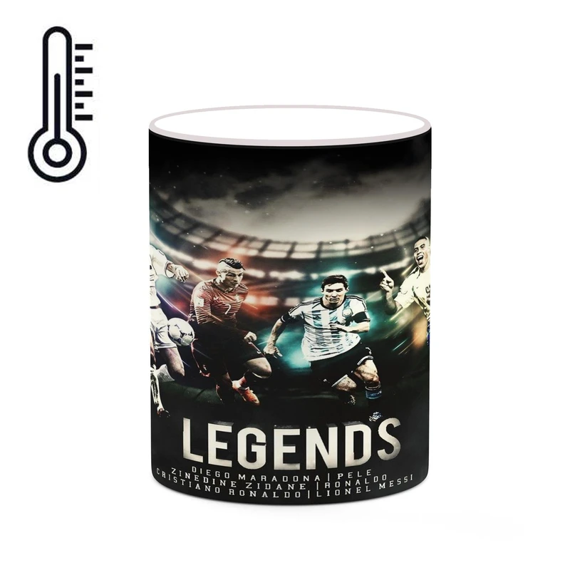 ماگ حرارتی کاکتی طرح Leo Messi لئو مسی مدل mgh42546