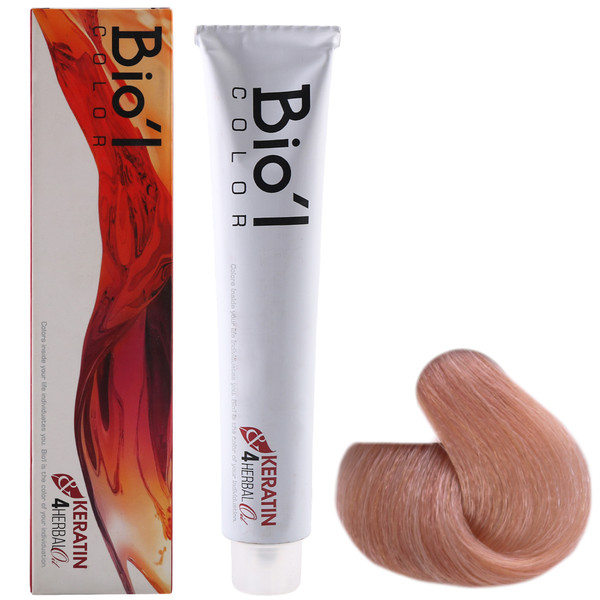 رنگ مو بیول شماره 8.39 حجم 100 میلی لیتر رنگ بلوند بیسکوییتی روشن