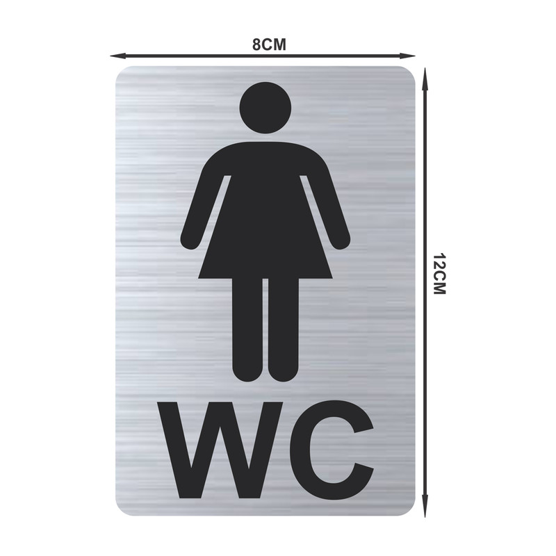 تابلو نشانگر طرح WC آقایان و بانوان مدل TR-74 مجموعه دو عددی تابلو نشانگر طرح WC آقایان و بانوان مدل TR-74 مجموعه دو عددی