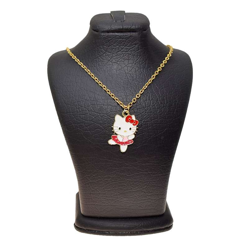 گردنبند دخترانه دلنار گالری مدل کیتی بالرین گردنبند دخترانه دلنار گالری مدل کیتی بالرین