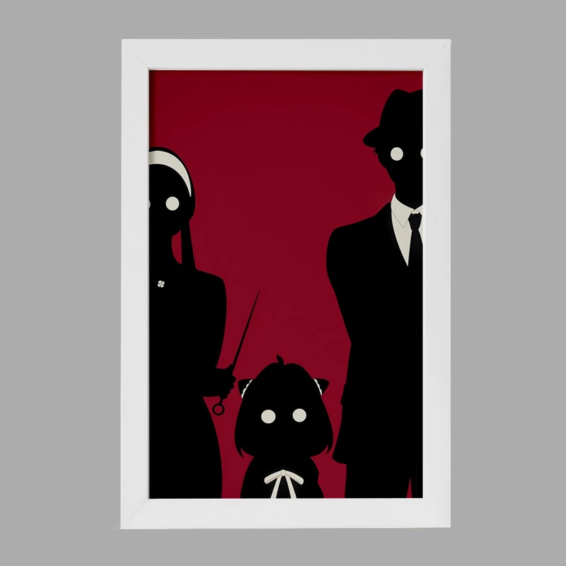 تابلو خندالو مدل خانواده فورجر انیمه اسپای ایکس فمیلی Spy x Family کد 24191