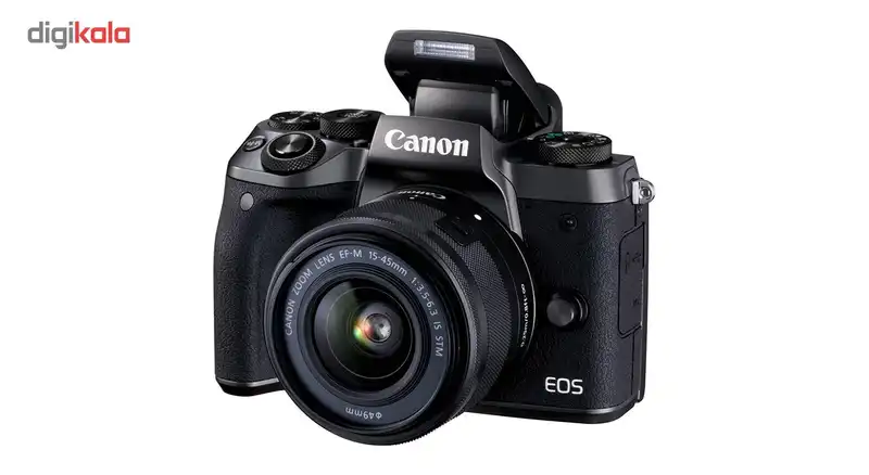 دوربین دیجیتال بدون آینه کانن مدل EOS M5 به همراه لنز 15-45 میلی متر IS STM