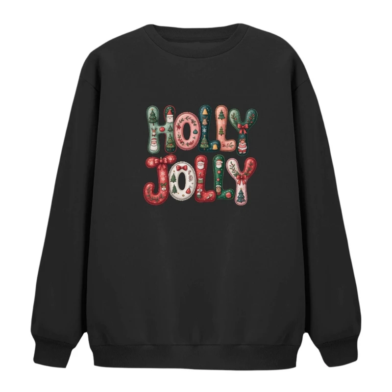 سویشرت زنانه مدل کریسمسی کد 11