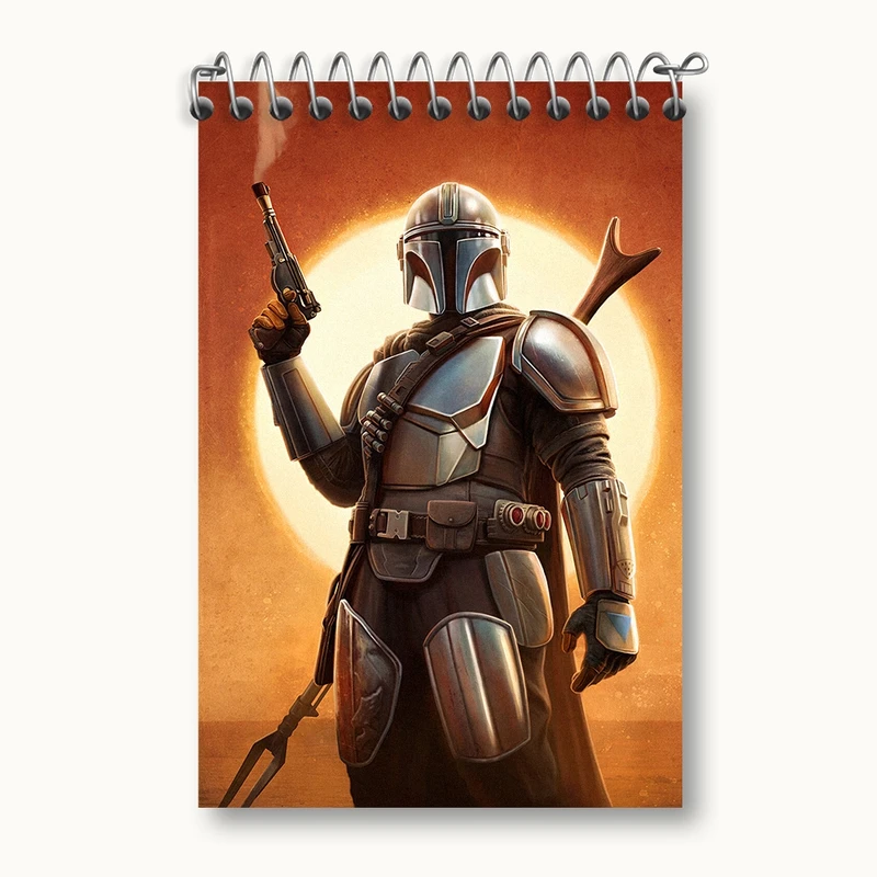 دفتر یادداشت 50 برگ خندالو مدل جنگ ستارگان (Star Wars) کد F1806