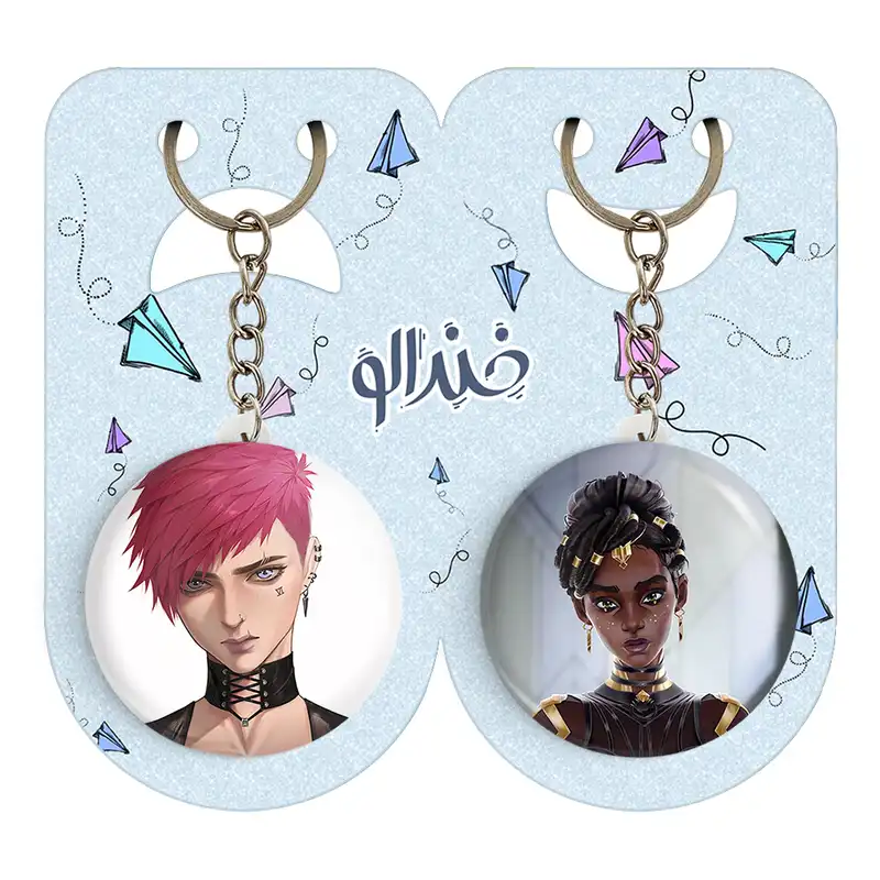 جاکلیدی خندالو مدل مل و وای آرکین Arcane کد 2111121109 مجموعه 2 عددی