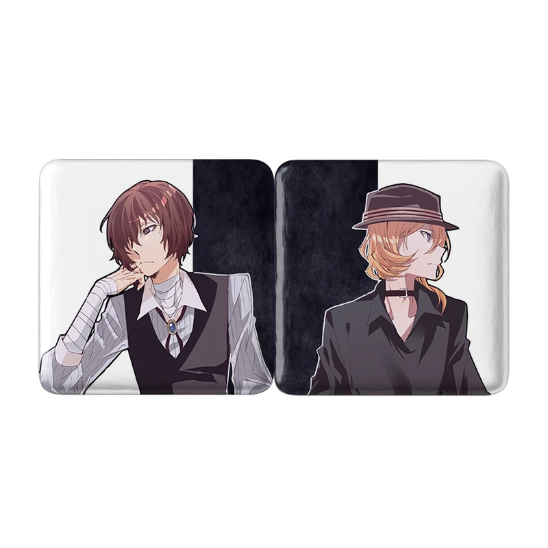 مگنت خندالو مدل دازای و چویا انیمه سگ های ولگرد بانگو کد A153 مجموعه 2 عددی