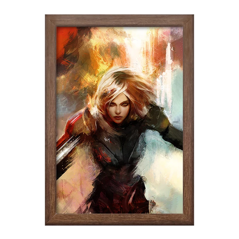 تابلو خندالو طرح بازی مس افکت (Mass Effect) کد 31552