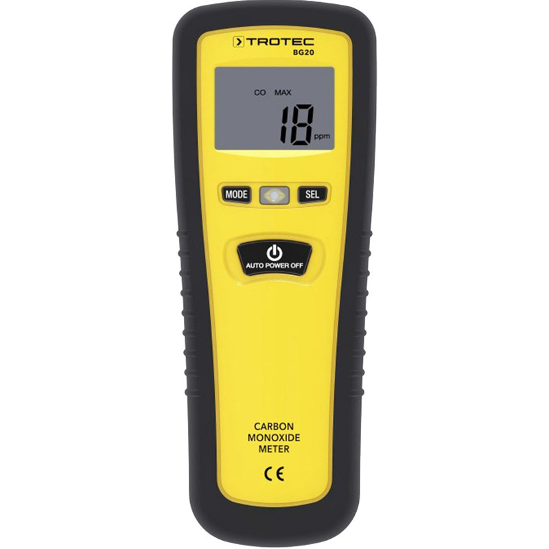 دستگاه اندازه‌گیری مونو اکسید کربن تروتک مدل BG20