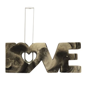 گلدان مدل گلجا طرح Love
