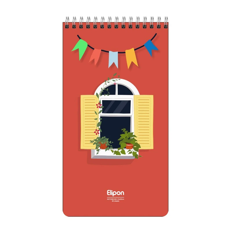 دفتر یادداشت 80 برگ الیپون کد 2681637